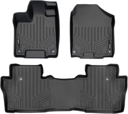 Miniatura 36 de MAXLINER Alfombrillas de Piso Juego de Revestimiento de 3 Filas para Honda Pilot 2009-2015