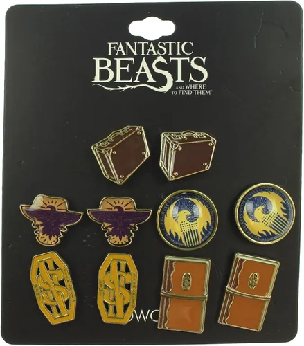 Miniatura 2 de Fantastic Beasts and Where to Find Them - Juego de 5 pendientes