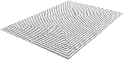 Miniatura 9 de Abani Alfombra de área, 4 x 6, colección Mist, diseño moderno de arte optativo, pelo mediano, hecho en Turquía, resistente a las manchas y al