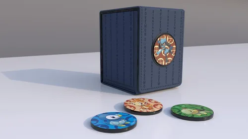 Miniatura 2 de Ultra Pro - Caja de cubierta Sinnoh Alcove Click para Pokemon, MTG, béisbol, baloncesto, fútbol y otras tarjetas coleccionables o juegos de mesa