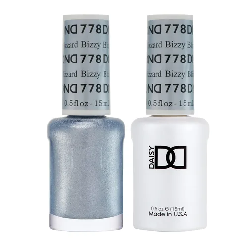 Juego de esmalte de uñas de gel DND, Colección Azul, esmalte de gel UV/LED y laca de uñas de secado al aire, dúo de esmalte sin astillas a juego,
