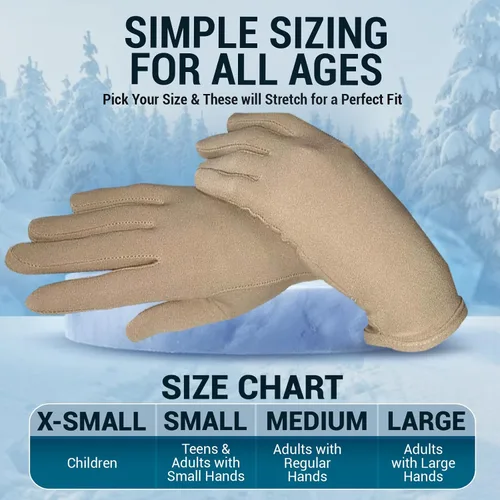 Miniatura 4 de Kami-So Figure Skating Gloves for Competition & Practice Skate Training Gloves with Gel Wrist Support & Protective Padding Thermal Skating