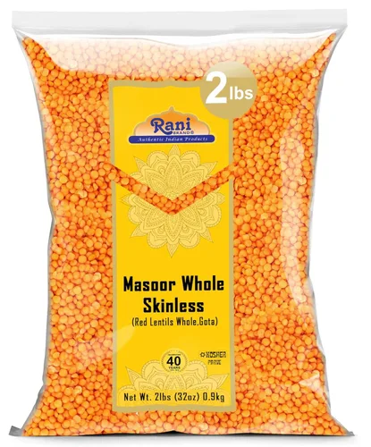 Miniatura 14 de Rani Masoor Dal (lentejas rojas indias) Gramo partido, 32 onzas (2 libras) 32.03 oz ~ Todo natural Apto para gluten Sin OMG Kosher Vegano