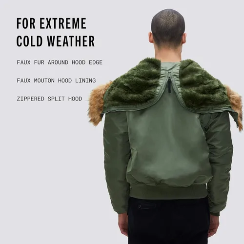 Miniatura 6 de Chamarra de bombero Alpha Industries N-2B para hombre