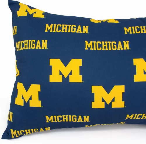 Miniatura 2 de College Covers Everything Comfy Michigan Wolverines - Funda de almohada, almohada corporal, 20 x 60 pulgadas, incluye 1 funda de almohada