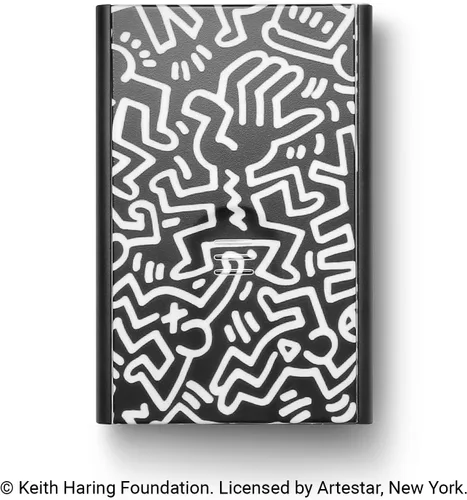 Miniatura 12 de ÖGON -DESIGNS- Tarjetero automático de aluminio, protección RFID contra fraude y desmagnetización, cartera delgada y minimalista para hombres