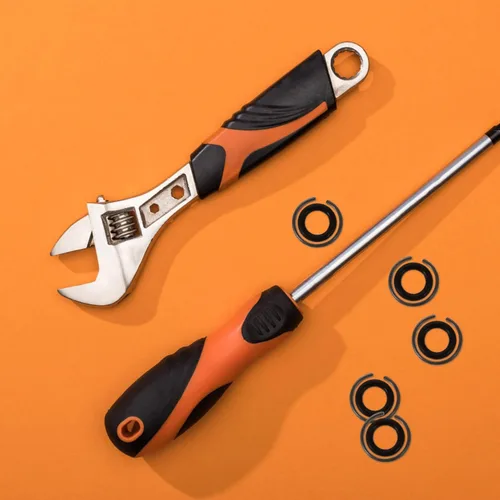 Miniatura 6 de TEHAUX TEHAUX - 10 juegos de llaves de impacto con anillo tórico, piezas de herramienta de llave de impacto