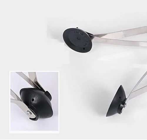 Miniatura 2 de Herramienta de alcance de agarre, 40 pulgadas, plegable, ligera, ayuda de alcance de aluminio con agarre de goma giratorio, extensor de brazo largo