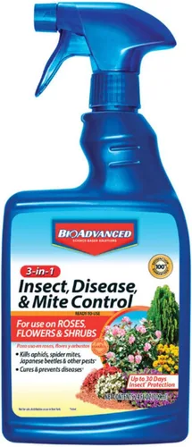 Miniatura 4 de Bayer Advanced 701290 insecticida para enfermedad de insectos 3-en-1 y control de ácaros listo para usar, 24 onzas