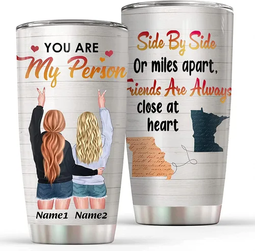 Miniatura 24 de Vaso personalizado con texto en inglés "I Love You To The Beach And Back", taza de café, taza de camping, vaso de vino, vaso delgado, regalos para 22