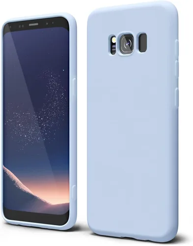 Miniatura 176 de oakxco Funda para teléfono Samsung Galaxy S21 Ultra con agarre de silicona líquida, bonita funda delgada y delgada de goma suave de TPU lisa