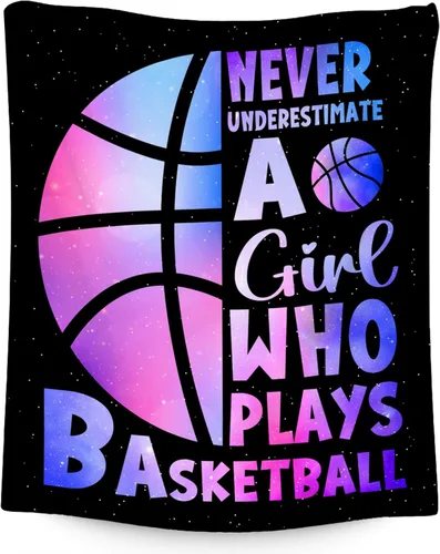 Miniatura 13 de Regalos de baloncesto para niños, manta de baloncesto para niñas y niños, mantas deportivas para jugadores, mantas de felpa para niños para sofá