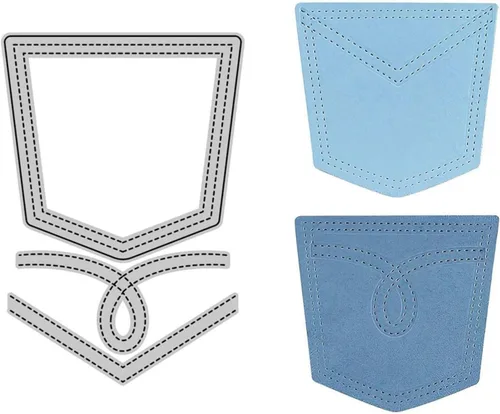 Troqueles de Pentágono para hacer tarjetas, troqueles de corte de metal para álbumes de recortes, suministros de fabricación de tarjetas