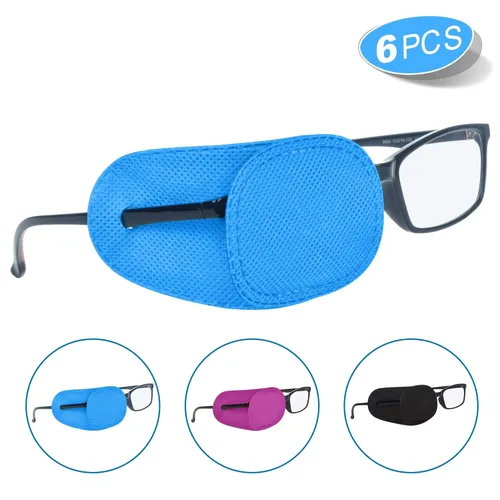 Miniatura 6 de 6 parches para ojos de ambliopía para anteojos, parche para ojos para niños, gran parche para ojos para niños, tratamiento de ojos perezosos