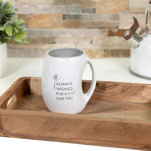 Miniatura 5 de Pavilion Gift Company - Taza de café grande de 16 onzas con texto en inglés "I Always Wished For A Mom Like You" - Ideas de regalo para el día
