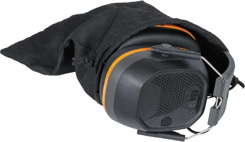 Miniatura 13 de KLEIN TOOLS AESEM1S Smart Sense - Orejeras electrónicas de protección auditiva de seguridad con Bluetooth y conciencia de la situación, NRR 23dB, 25