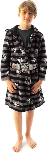 Miniatura 2 de WWE Bata de baño para niños con cinturón de título de campeonato de lucha libre para niños, gris