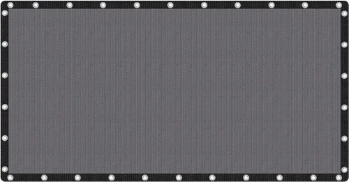 VICLLAX Tela de sombra 90% con ojales reforzados, tela de protección solar para exteriores, patio, jardín, pérgola, cubierta toldo, 10 x 20 pies,