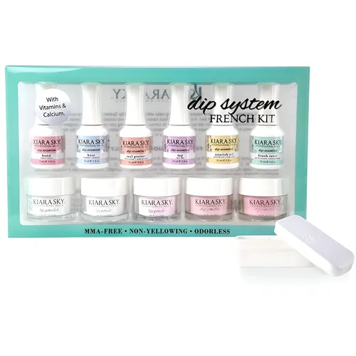 Miniatura 11 de Kiara Sky Kit esencial de polvos de inmersión. Kit completo y fácil de usar para manicura en polvo.