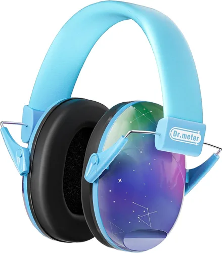 Miniatura 28 de Orejeras con cancelación de ruido del Dr.meter: auriculares con cancelación de ruido SNR27.4 con diadema ajustable, orejeras con protección auditiva