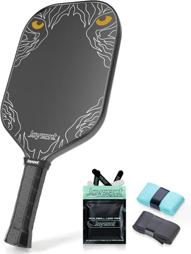 Miniatura 8 de Pickleball Paddles Set, T700 Raw Carbon Fiber Pickleball Paddle, USAPA Approved 16mm Core Power Pickleball Racket for Adults Men Women, Phantom Eye