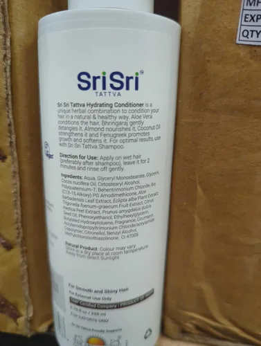 Miniatura 9 de SRI SRI TATTVA Acondicionador hidratante para cabello liso y brillante – Acondicionador ayurvédico para el cabello con Bhringraj y Aloe Vera