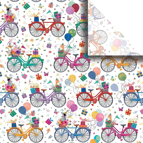 Miniatura 41 de Jillson Roberts Pañuelo de regalo impreso desplegado de 20 x 30 pulgadas, elefantes bebés (240 hojas)