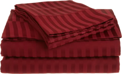 Miniatura 12 de Top Split Queen Sheets-Black Stripe-800 TC sábanas de cama 100% algodón egipcio, parte superior Split Head Queen Sábanas Sets para camas ajustables