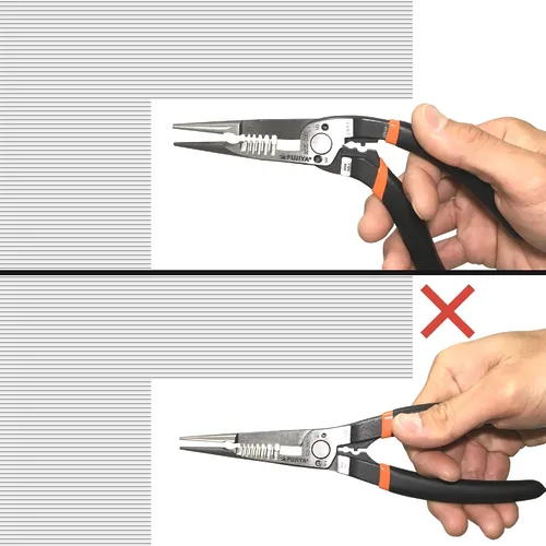 Miniatura 3 de FUJIYA Herramientas Mechanic Alicates Ergo Grip 8 pulgadas 330E-200