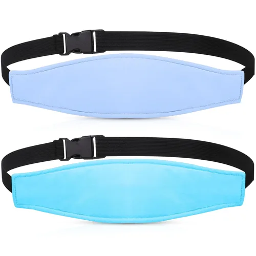Miniatura 9 de HESTYA 2 Piezas Banda de Soporte para Cabeza de Asiento de Coche para Bebés, Correa de Reposo para Silla de Paseo, Reposo de Cabeza para Dormir