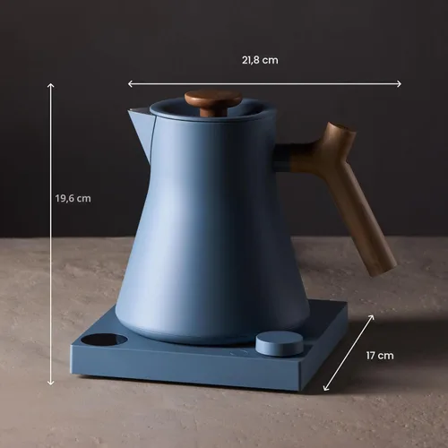 Miniatura 6 de Fellow Corvo EKG Pro Hervidor Eléctrico de Té - Calentamiento Rápido, Control Preciso de Temperatura, Programación, Temporizador de Infusión Azul