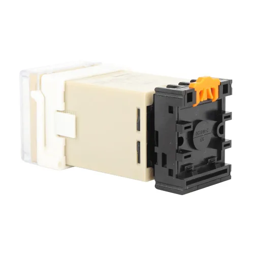 Miniatura 6 de DH48S-2Z Relé de tiempo digital de 220V con base de enchufe - 0.01S-99H99M ajustable, relés sólidos de retardo de encendido para sistemas de control