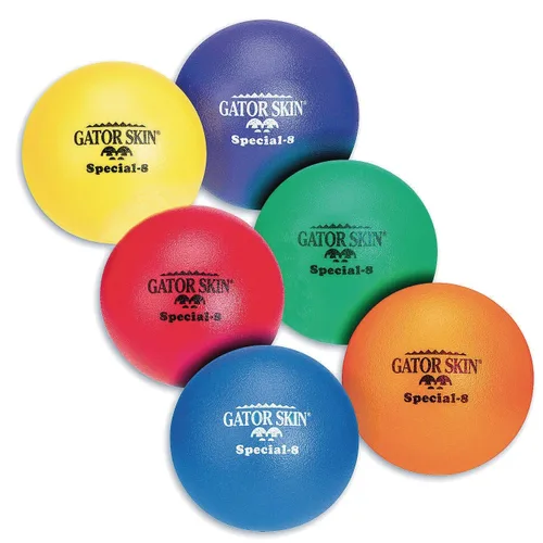 Gator Skin Pelotas de Espuma Special-8. 8" Recubiertas de PU con Núcleo de Espuma de Densidad Media. Las Pelotas que No Lastiman son Ideales para