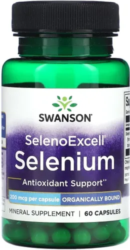 Swanson Selenoexcell Selenio 200 mcg 60 Cápsulas
