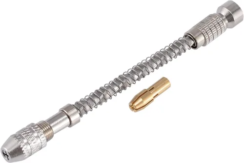KATUR Taladro de mano de precisión semiautomático para hacer agujeros, herramienta de fabricación de agujeros, mandril de taladro manual en espiral