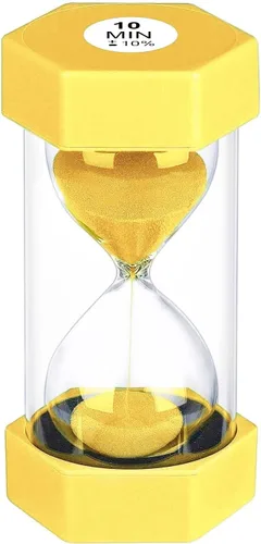 Miniatura 12 de Reloj de Arena con Temporizador de Arena de 1 Minuto, Reloj de Arena Irrompible, SandWatch de Plástico de 1 Min, Reloj De Arena 1 Minutos, Reloj