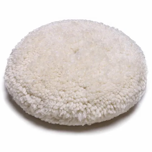 Miniatura 8 de Gracefur 2 almohadillas de pulido de lana de cordero de 7 pulgadas con gancho y bucle trasero, almohadillas suaves de piel de oveja de 7 pulgadas