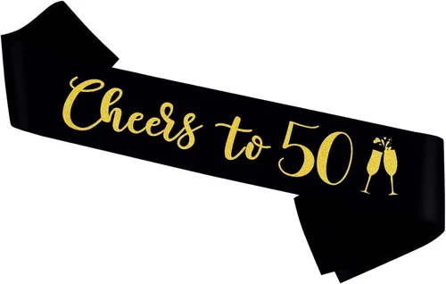Miniatura 7 de Banda con texto en inglés "Cheers to 20", banda de oro negro con texto en inglés "It's My 20th Birthday" para mujeres y hombres, regalos de feliz 20