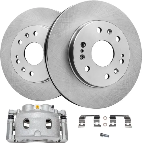 Miniatura 32 de Detroit Axle - Kit de freno delantero para Volkswagen Golf Jetta City Beetle Rotores de freno de disco de repuesto pastillas de freno de cerámica