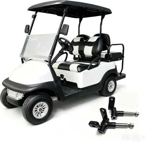 Miniatura 8 de Club Car Precedent - Husillo de mano delantero (izquierdo y derecho) se adapta a carrito de golf 2004-UP y 2018 en adelante, reemplazo de tempo #