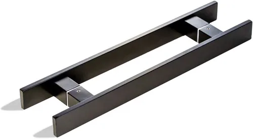 Moderno y contemporáneo rectángulo cuadrado de forma plana, bar, escalera inoxidable - Manija de puerta de acero, regadera, vidrio, regadera vidrio,