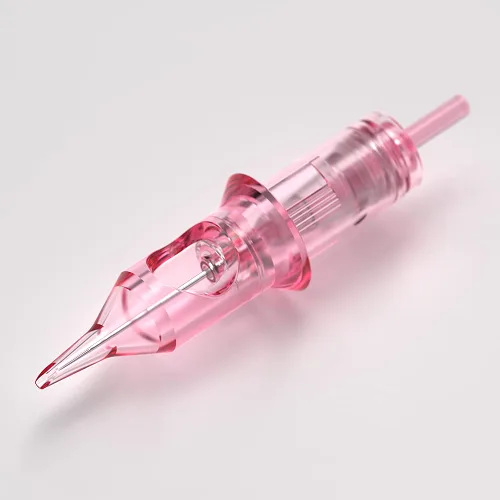 Miniatura 5 de Charme Princesse Cartucho de aguja 1RL con membrana de seguridad, agujas de tatuaje profesionales para cejas, delineador de ojos, labio, 3RL
