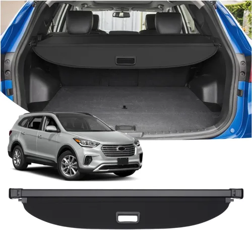 Miniatura 21 de Powerty Cubierta de carga retráctil para Jeep Cherokee 2019-2023 (no para Grand Cherokee), cubierta de lona con textura para maletero, pantalla