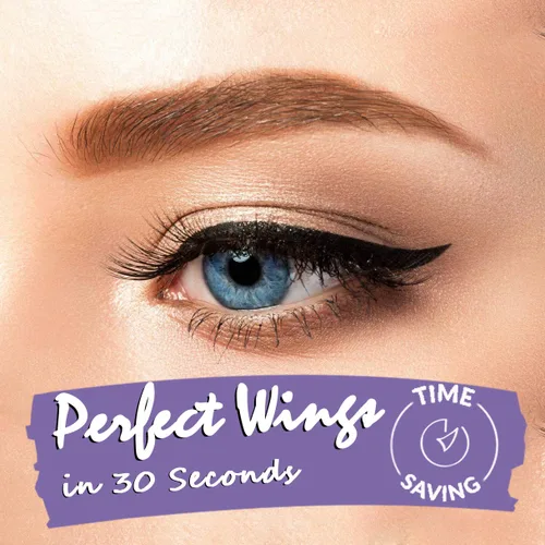 Miniatura 2 de Sello delineador de ojos iMethod. 2 bolígrafos con proyecciones, sello perfecto para imitar ojos de gato, delineador líquido de larga duración