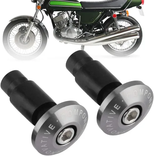 Miniatura 11 de Tapón de agarre para manillar, 0.866 in, 7/8 pulgadas, tapas deslizantes para manillar de motocicleta, para carreras ATV Offroad (dorado)