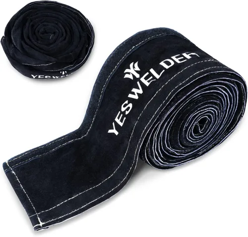 Miniatura 6 de YESWELDER Cubierta para Cable de Soplete TIG Cowboy con Cremallera Estilo Chaqueta 7.6 Metros (25 Pies de Longitud)