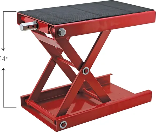 Miniatura 3 de Extreme Max 1100 lb. Amplio elevador para motocicleta, Without Dolly, ancho