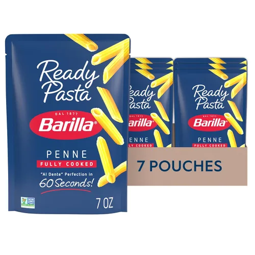 Miniatura 11 de Barilla Ready Pasta, pasta de macarrones con codos totalmente cocidos, sin OMG y Kosher, 7 onzas (paquete de 7)