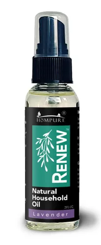 HōMPURE® Renew - Aceite natural para el hogar de lavanda, lubricante ecológico multiusos con aroma a lavanda para puertas, bisagras y cerraduras,