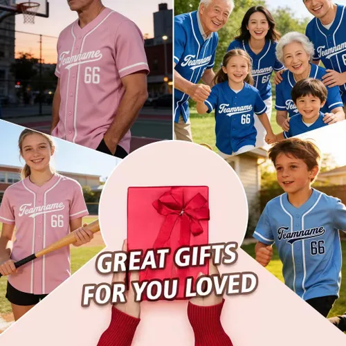 Miniatura 2 de Custom Baseball Jersey Stitched Personalized Name Number Baseball Shirts Sports Uniform for Men Women Boy